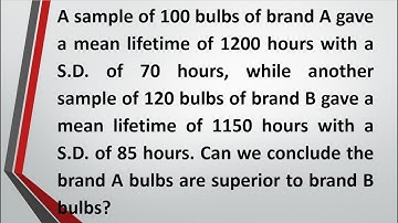 MA4151| MA3251|Testing Of Hypothesis |Large sample in Tamil|Large sample Difference of Mean in Tamil