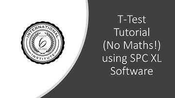 T test - SPC Xl Software...