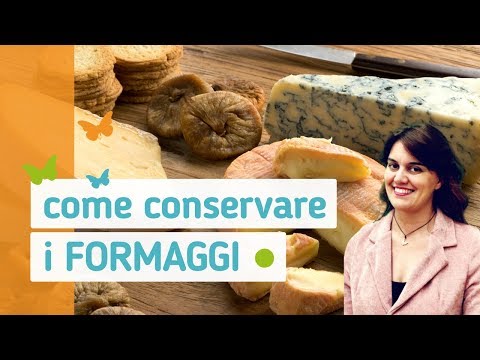 Video: Come conservare a lungo il formaggio fresco in frigorifero