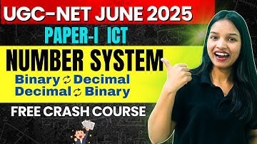 Number System UGC NET PAPER-1 | ICT One Shot | June 2025
