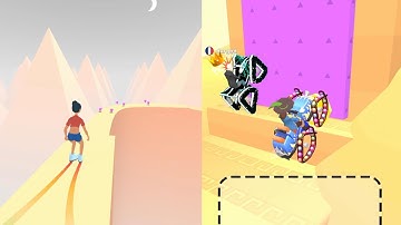 Sky Roller vs Scribble Rider #4 | Gameplay Android/iOS Mobile Game