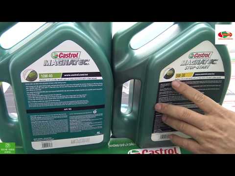 So sánh nhớt Castrol Magnatec 5W-30 và 10W-40. Nên xài nhớt nào
