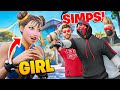 Pretending To be A Girl goes Wrong 😳 (Fortnite Party Royale)