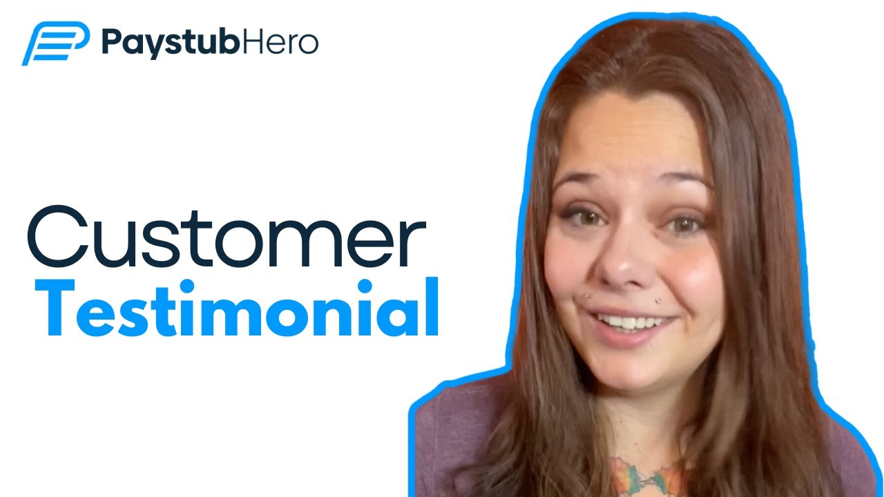 Proof Of Income Testimonial - PaystubHero Testimonial