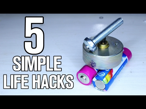 5 Simple & Fun Life Hacks