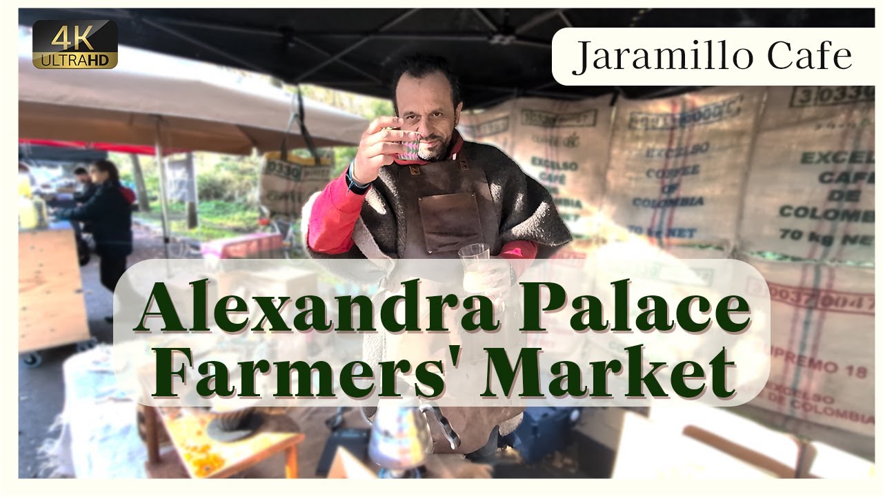 Interview【Market in London】 Jaramillo Cafe │Farmers' Market, Alexandra Palace, London.