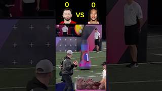 Baker Mayfield Vs. C.J Stroud Accuracy Game #shorts #nfl #bakermayfield #cjstroud #americanfootball