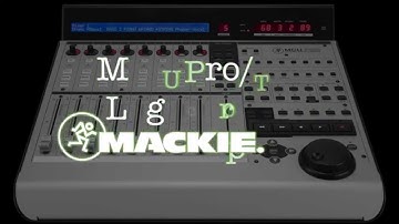 Mackie MCU Pro - Logic Pro X Setup