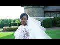 Dominique & Marcus + Wedding Video + Pallisades Country Club + Charlotte, NC + Videography services