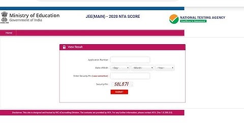 JEE Main Paper 2 Result 2020 Declared by NTA, Get Direct Link Here, Check at jeemain.nic.in