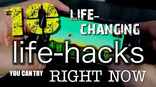 10 Amazing & Life-Changing Life Hacks!(Boost the chances of finding a lost phone, and sleep better starting tonight, with 10 life-changing lifehacks you can use right now. 10 Life Hacks For Summer!, 2014-06-16T13:09:54.000Z)