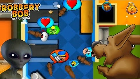 Robbery Bob 1 playing with a suit UFO [The episode #4]