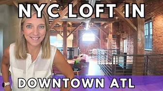 Tour A NYC-Style Downtown Atlanta Loft | Gasket City Lofts