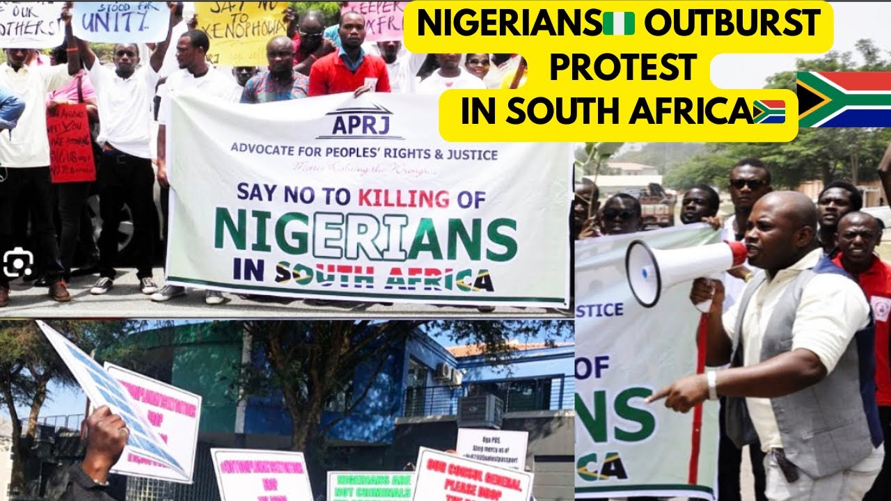 Нигерийцы🇳🇬 устроили дикий протест в Южной Африке🇿🇦
