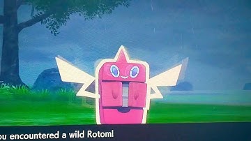 Shiny Rotom Form in the wild! First time on YouTube