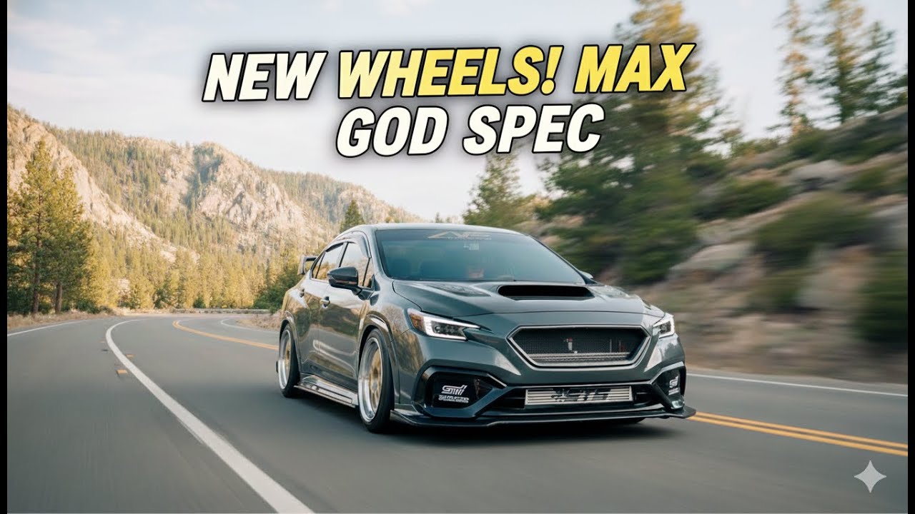 WRX Gets GOD SPEC Wheels | Game Over Fitment - YouTube
