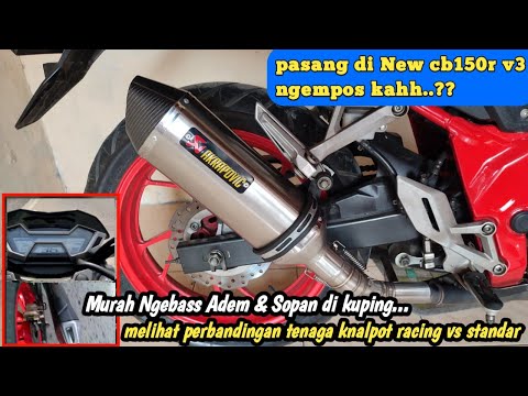 PASANG KNALPOT AKRAPOVIC