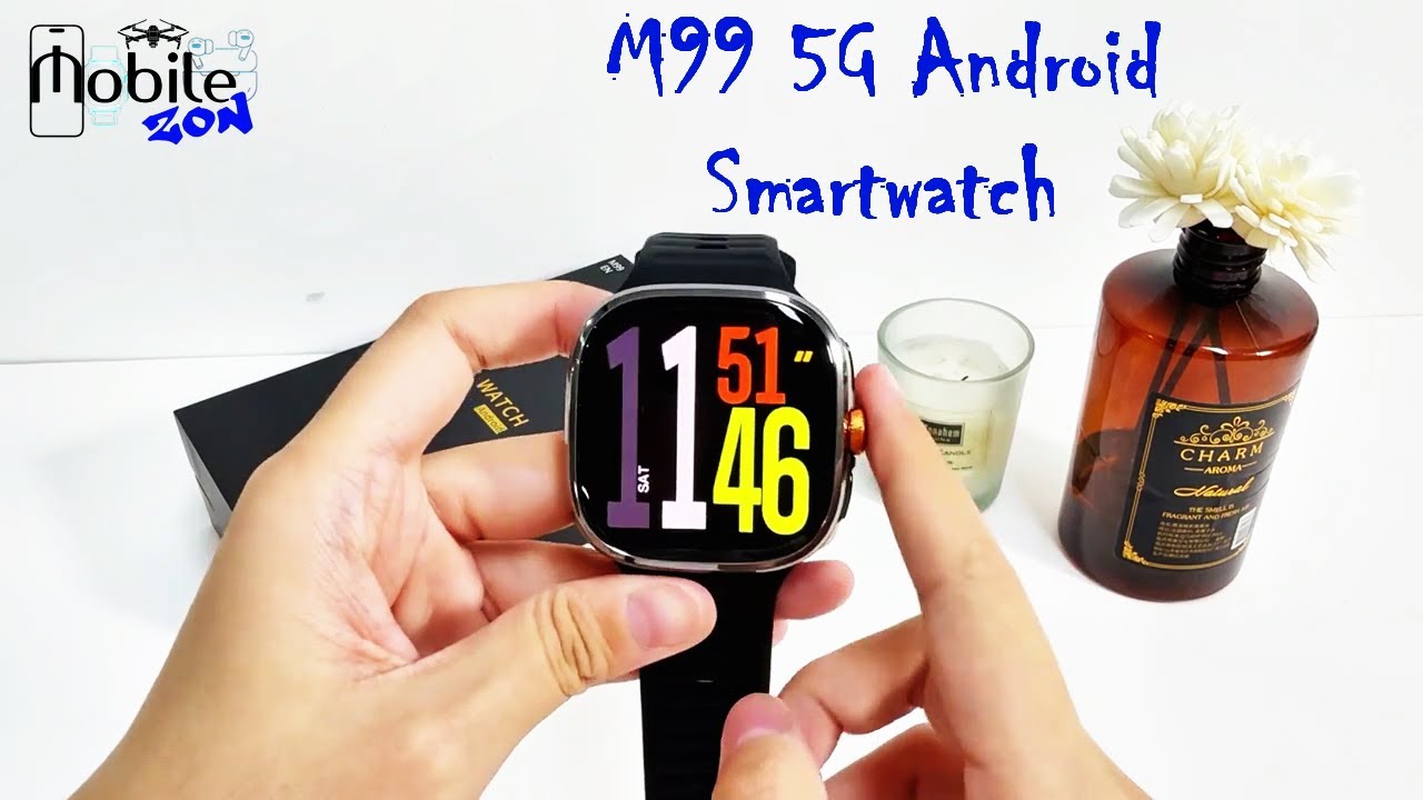 All New M99 5G 2.4inch Amoled Display Android Rotating Camera ...