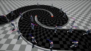 100NPC RR Crowd Math Navigation