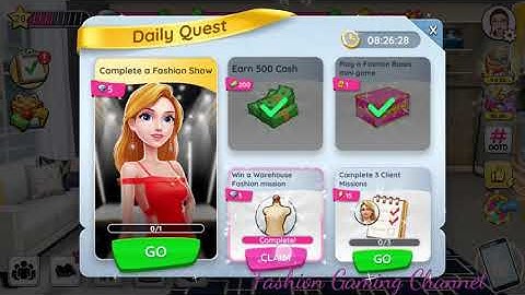 Video on Daily Quest # Super Rewards #SuperStylist - Dress Up & Style Fashion Guru Gameplay !!!
