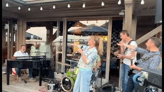 Coverband Downtown Jimmy live at De Piraat in Cadzand-Bad 2024
