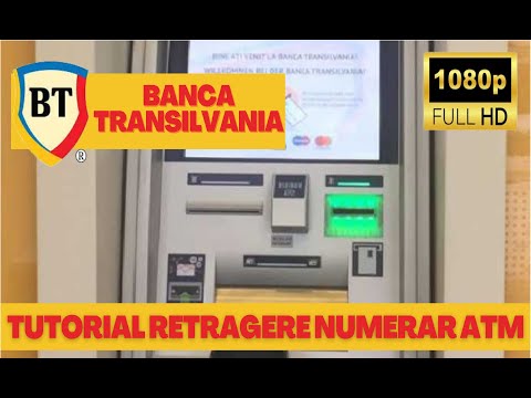 Video: Cum Se Retrage Numerar De La Un Bancomat