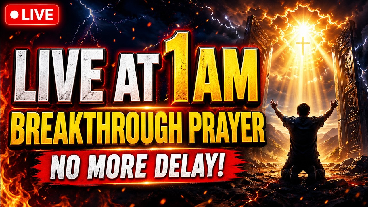 Before April Ends… Join This 1AM Prayer for Breakthrough (Don’t Miss This!)