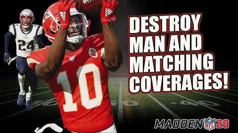 Beat ANY Matching Coverage with this Route in Madden 20!