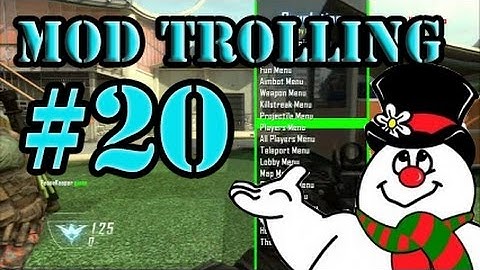 Black ops 2 Mod Trolling #20 "Frosty The Snowman"
