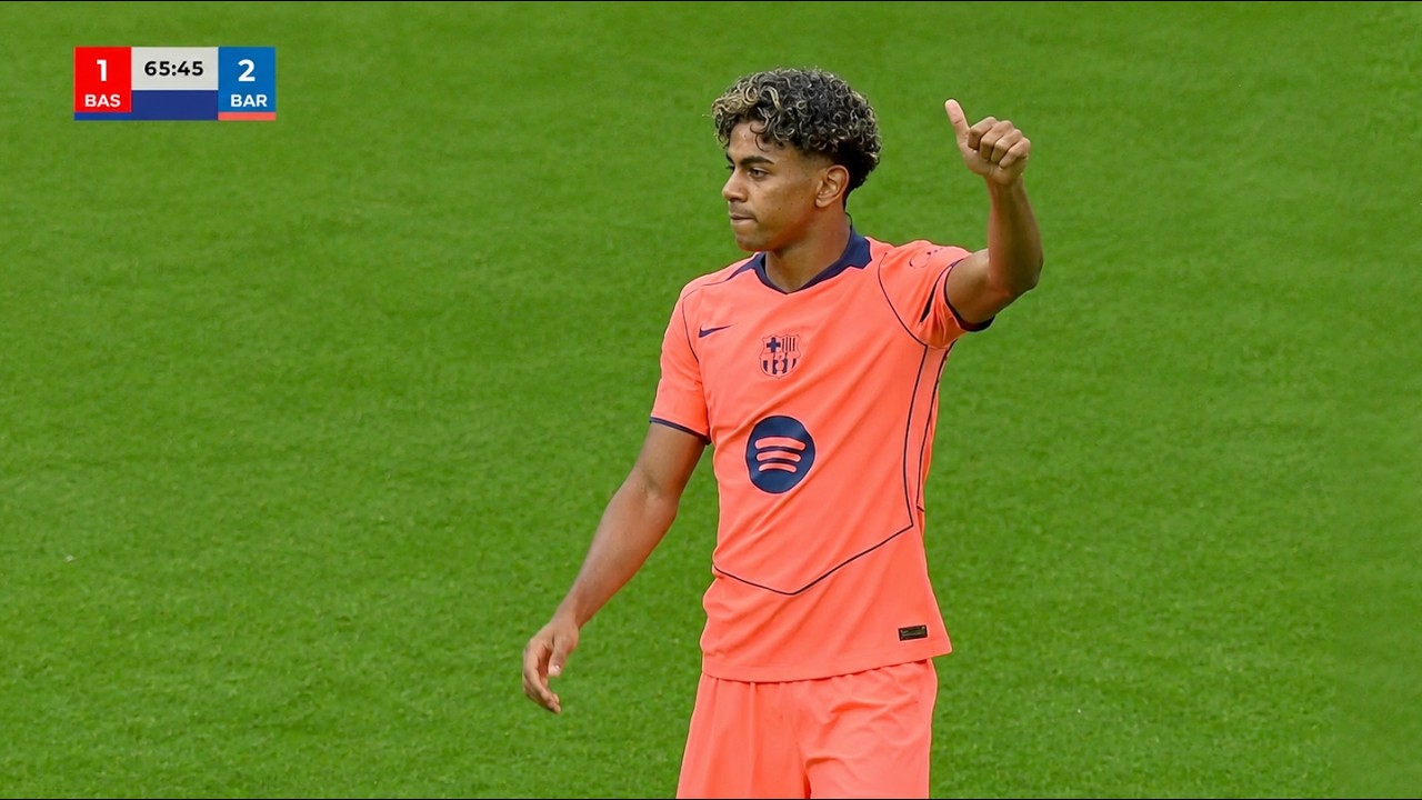 Lamine Yamal Shows His Class vs Basel | 1 Goal & 1 Assist | Pre-Season 2026/27