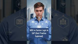 MDG vs Custom Logic in SAP (Best Practice Explained) | ZaranTech #shorts