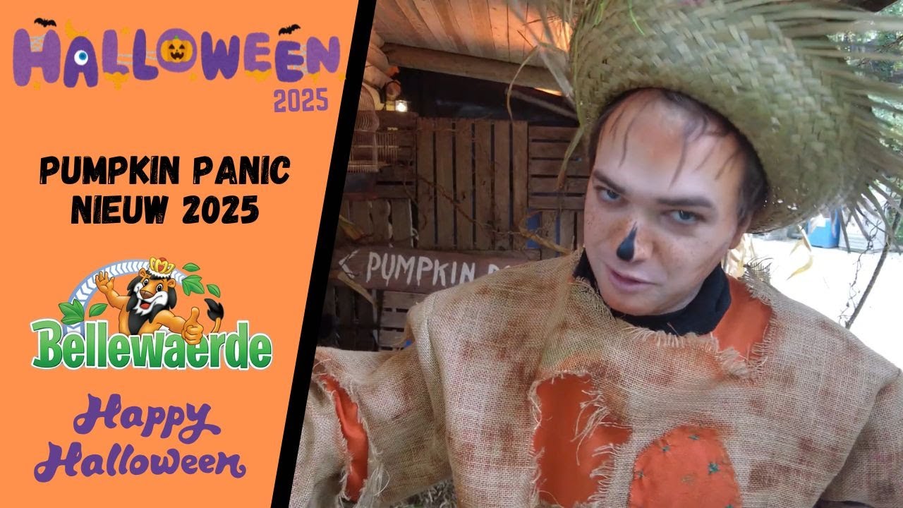Nieuw 2025 PUMPKIN PANIC @Bellewaerde