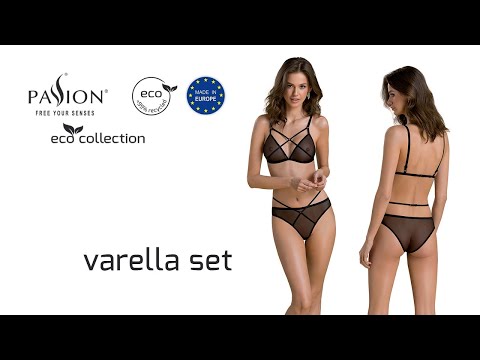 PASSION FREE YOUR SENSES eco collection – Varella set lingerie