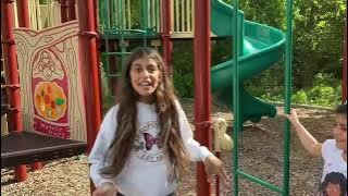 Deema and Sally get stuck at the Playground Park | Fair Play for kids