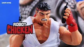 Robot Chicken | Season 6 | Street Fighters | Adult Swim UK 🇬🇧