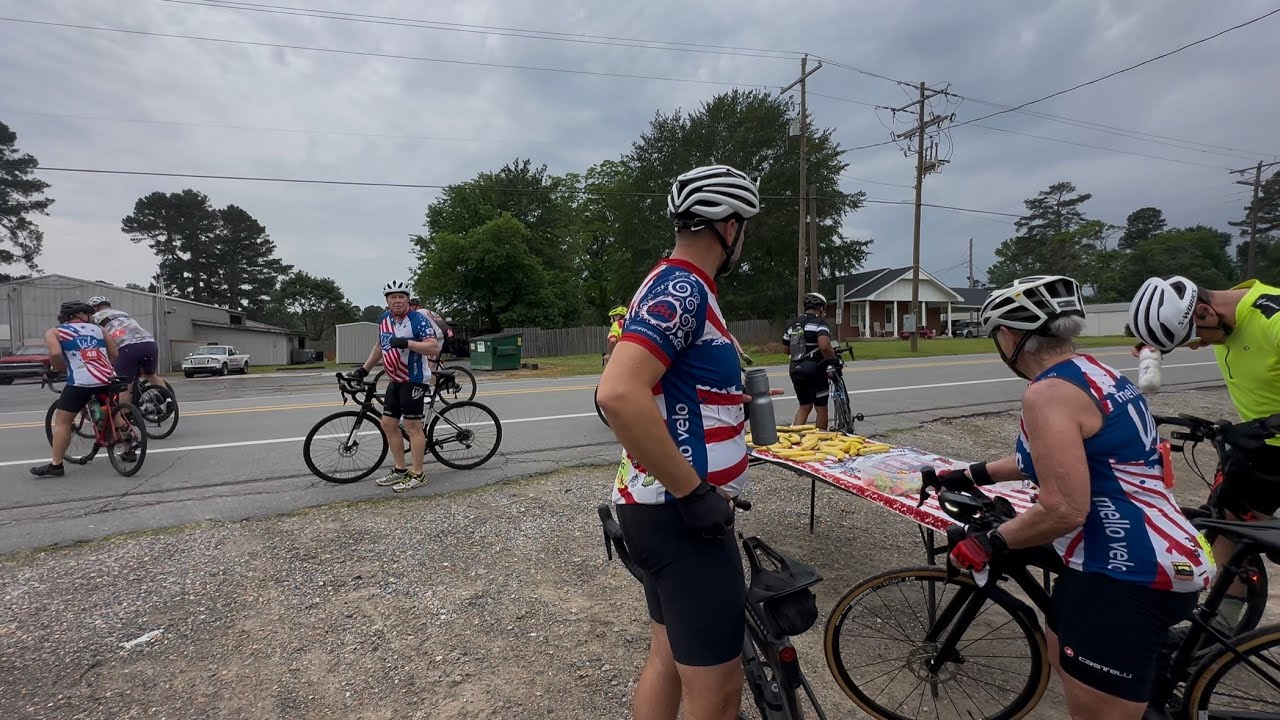Bicycle Event barely ahead of Bad storm