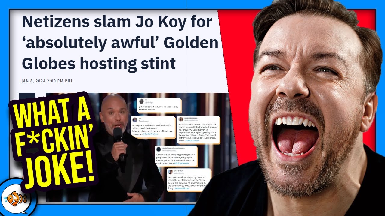 Ricky Gervais Gets the LAST LAUGH as The Golden Globes Get SLAMMED!