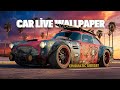 Cinematic Sunset Cars Live Wallpaper | 4K Motion Loop