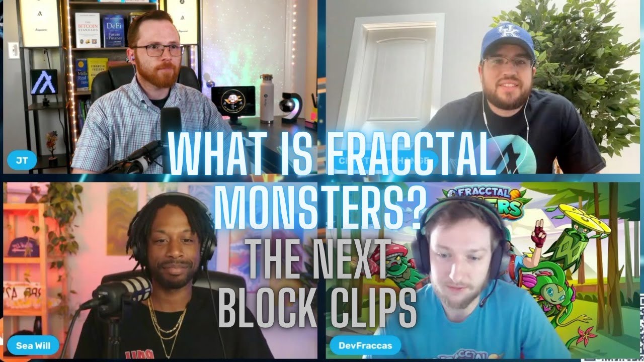 What is Fracctal Monsters? | #Algorand Monster Tamers | #P2E | Clip