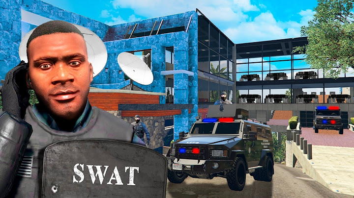 La CASA de Franklin es el NUEVO CUARTEL del SWAT en GTA 5