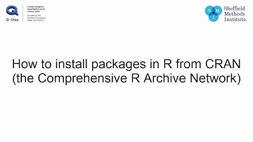 How to install new R packages in RStudio