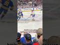 With Buffalo setting up the extra-attacker pressure, Slafkovský glides backward with composure