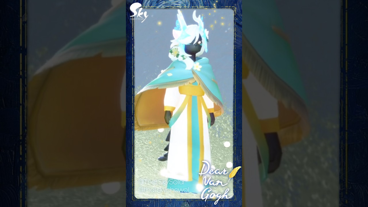 Outfit Showcase: Dear Van Gogh Cosmetics 🖼️ | Sky: Children of the Light