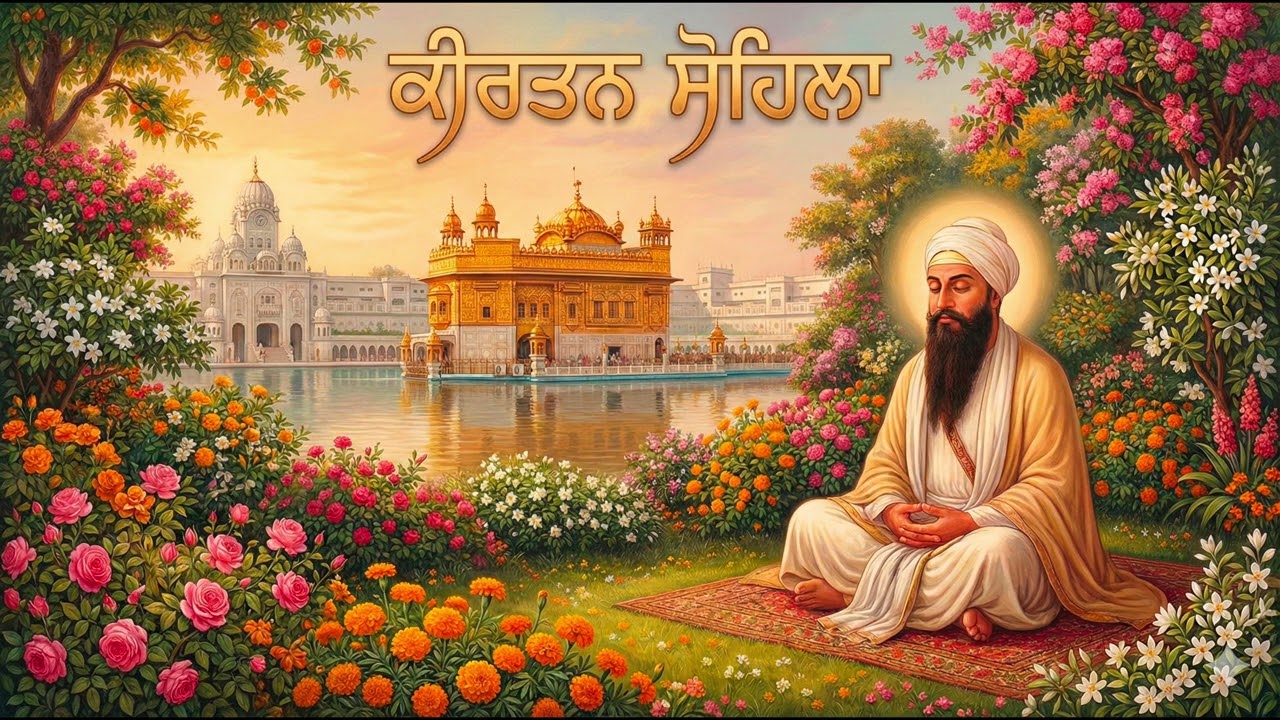 ​Kirtan Sohila | सोने से पहले यह पाठ जरूर सुनें | Peaceful Night Prayer | Seva Te Simran