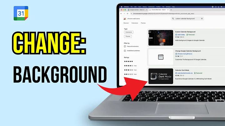 How to Change Background of Google Calendar