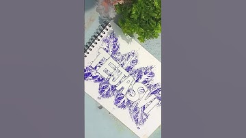 Comment name you want ⁉️Name art for subscribers#nameartgallery #shorts#nameart #leafart#leafnameart