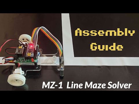 How to make a Line Maze Solver Robot 1/2- Assembly Guide