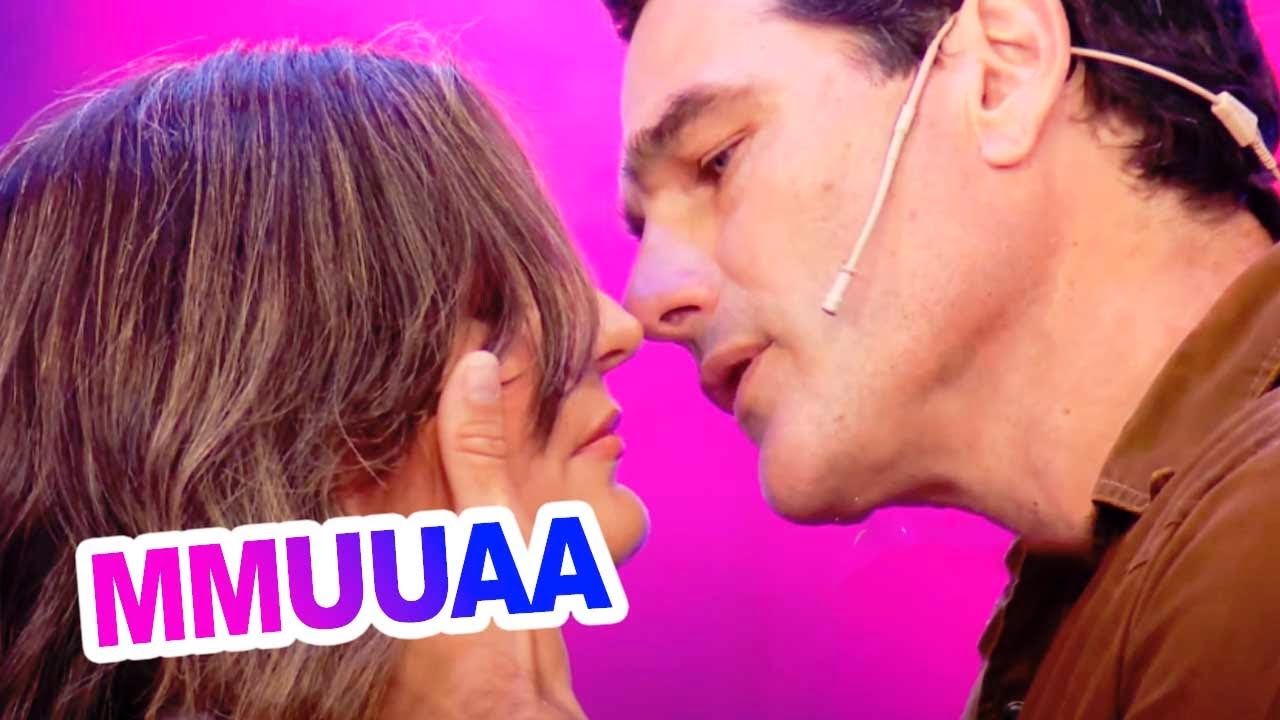 ¡CHAPE HOT! Hernán Drago le dio un beso de novela al parecido de Marcela Klosterboer