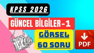 Kpss 2026 Güncel Bi̇lgi̇ler 1 Kpss Li̇sans, Önli̇sans, Ortaöğreti̇m