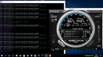 Ethereum Mining with EVGA GTX 1070 31 MH/s 75% Power Limit TDP